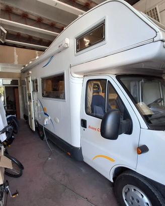 Camper mansardato 6 posti