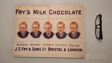 Insegna pubblicitaria CADBURY Originale vintage me