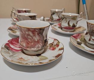 Set 6 tazzine da caffè in porcellana - Piccadilly