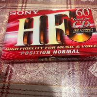 Cassetta vergine Sony