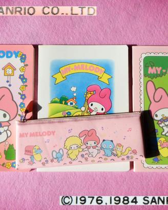 Sanrio Vintage MY MELODY Astuccio 1976 Quaderni 84