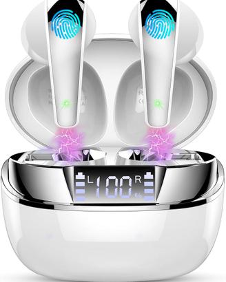 Ordtop Cuffie Bluetooth 5.3 Auricolari Stereo