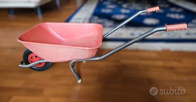 Carriola portafiori / giocattolo vintage anni 60