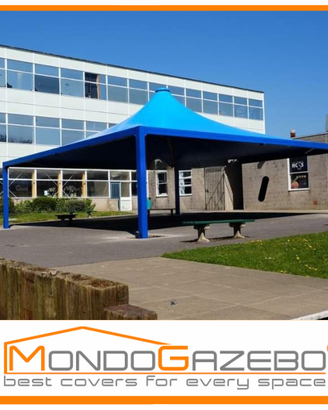 Gazebo 9x9 mt WIND MAXI struttura grande + misure