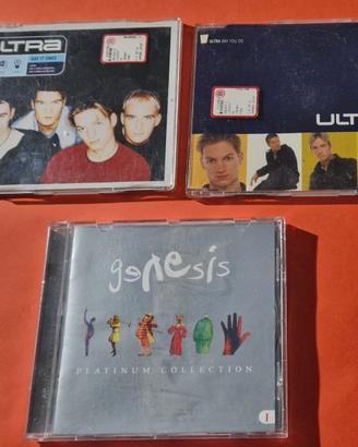 CD musicali di Ultra e Genesis