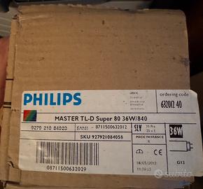 Philips MASTER TL-D Super 80 36W/840 - 25pz (Nuovi