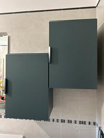 Pensili ikea grigio/blu