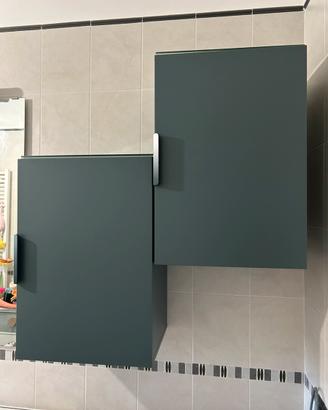 Pensili ikea grigio/blu