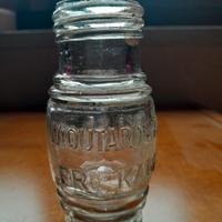 Bottiglietta antica mostarda francesce