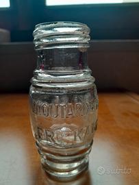 Bottiglietta antica mostarda francesce