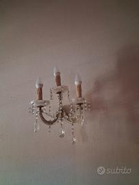 3 lampade a tre candele
