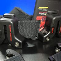 Cinturone e piastre a sgancio rapido 