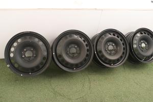 Cerchi in ferro Mercedes Classe A B C 16 ORIGINALI