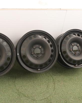 Cerchi in ferro Mercedes Classe A B C 16 ORIGINALI