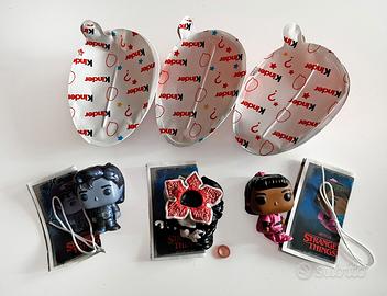 Stranger Things Funko Pop Kinder Joy  3 personaggi