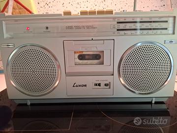 Radio cassette bombox Luxor revisionata