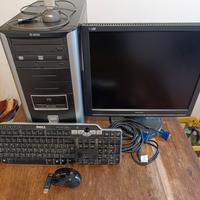PC assemblato + monitor Philips 19"