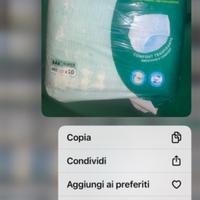 Pannoloni a 3€ il pacco