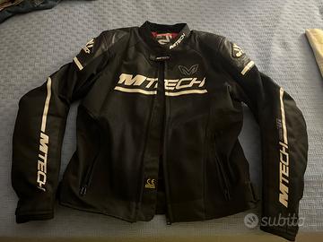 giubbotto moto mtech uomo taglia m