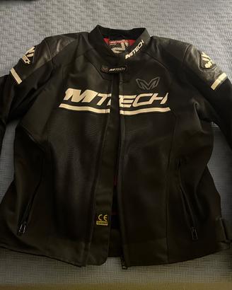 giubbotto moto mtech uomo taglia m