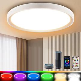 Plafoniera LED 24W Soffitto Compatibile con Alexa
