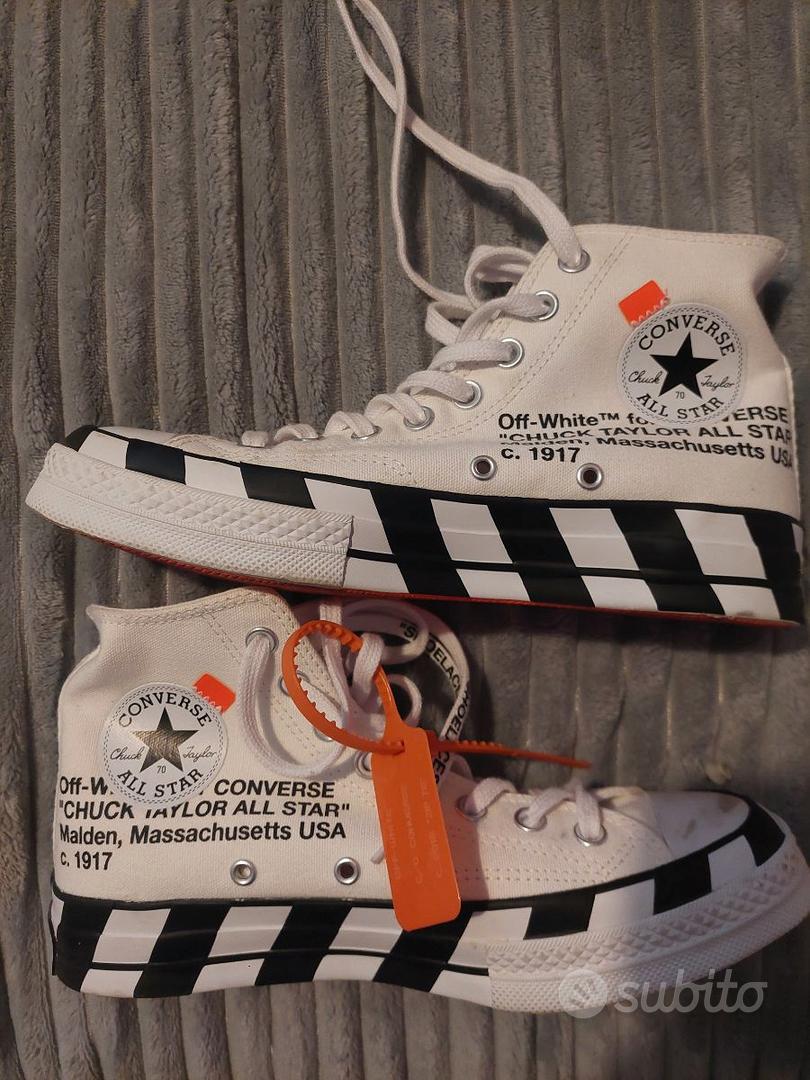 Converse x 2025 off white subito.it