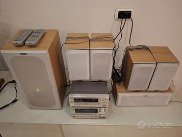 Impianto Hi-Fi/Home Cinema Hitachi completo