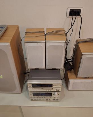 Impianto Hi-Fi/Home Cinema Hitachi completo