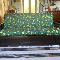 Divano letto in legno