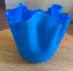 Vaso "Fazzoletto" VENINI Murano - Firmato (H22 cm)