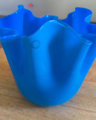 Vaso "Fazzoletto" VENINI Murano - Firmato (H22 cm)