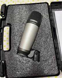 Microfono da studio piu pop filter