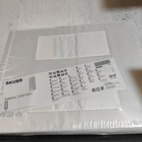 SKUBB Portatutto a 6 scomparti, bianco, 35x45x125