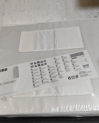 SKUBB Portatutto a 6 scomparti, bianco, 35x45x125