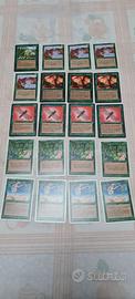 Magic the Gathering vecchie edizioni Lotto 2 Verde
