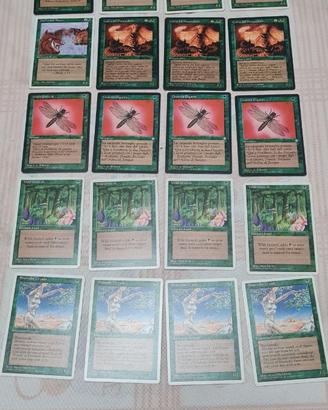 Magic the Gathering vecchie edizioni Lotto 2 Verde