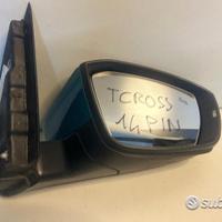 Specchietto esterno originale vw t-cross 2019 2023