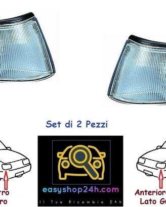 SET 2 FANALE FANALINO FRECCIA ANTERIORE PER FIAT U