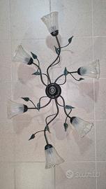 Lampadario cucina a soffitto 6 luci 