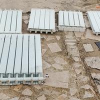 5 termosifoni in alluminio