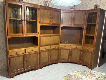 Mobile soggiorno in legno massello