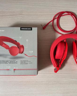 Cuffie Stereo UrbanEars Plattan rosse, come nuove