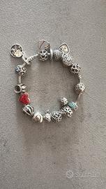 bracciale pandora originale S925 +15 charms  arge