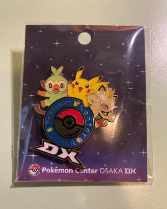 Spilla presa al pokemon center di Osaka