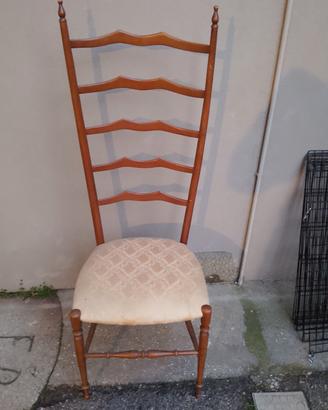 sedia schienale alto
