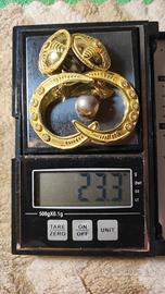 orecchini oro e brillanti