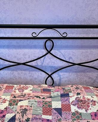 Letto matrimoniale ferro battuto