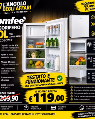 Frigorifero Comfee