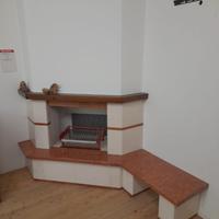 Rivestimento in marmo Palazzetti per caminetti