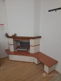 Rivestimento in marmo Palazzetti per caminetti